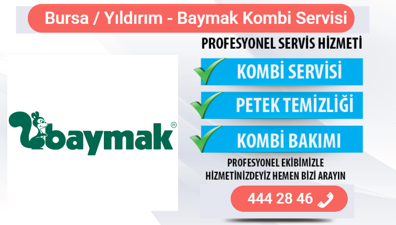 bursa yıldırım baymak kombi bakımı
