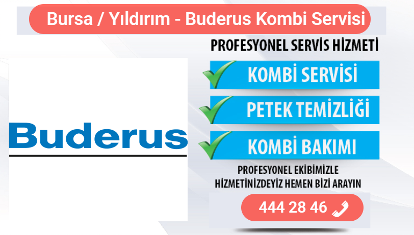 bursa yıldırım buderus kombi bakımı