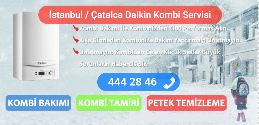 çatalca daikin kombi tamiri