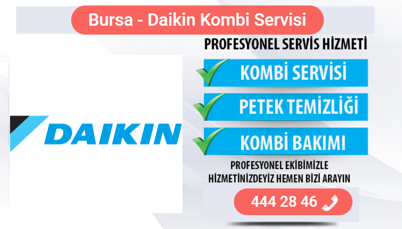 daikin kombi bakımı
