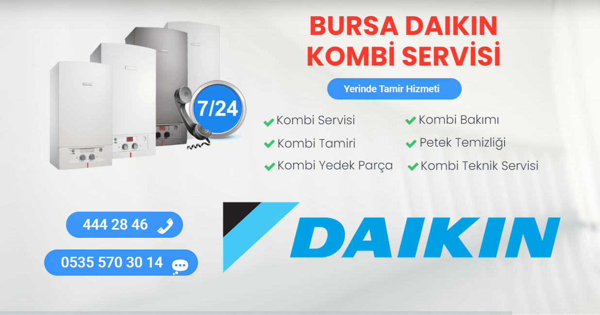 daikin kombi servisi
