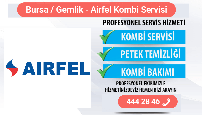 gemlik airfel kombi bakımı