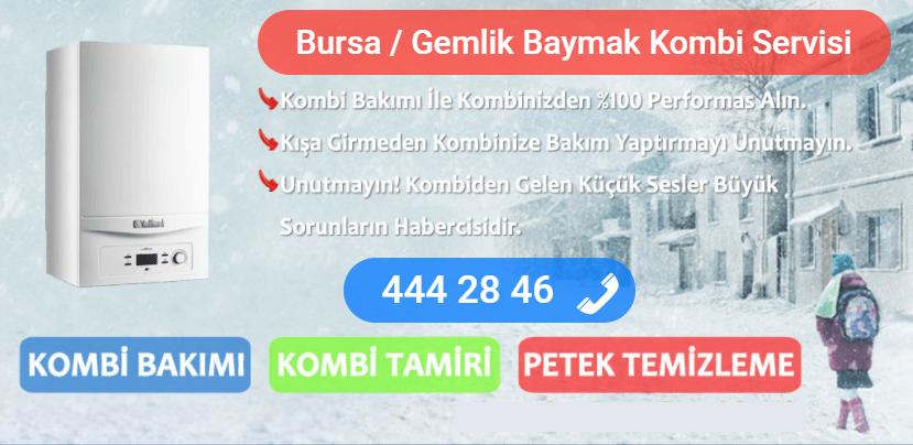 gemlik baymak kombi tamiri