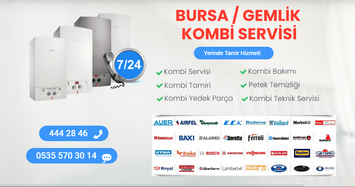 gemlik kombi servisi