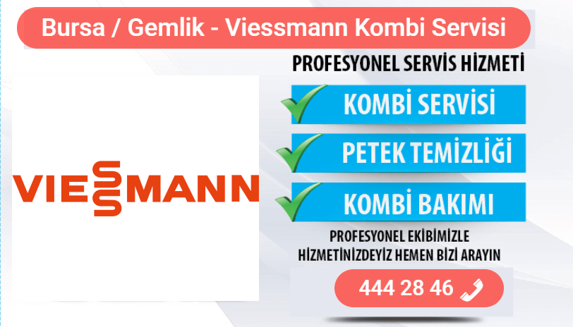 gemlik viessmann kombi bakımı