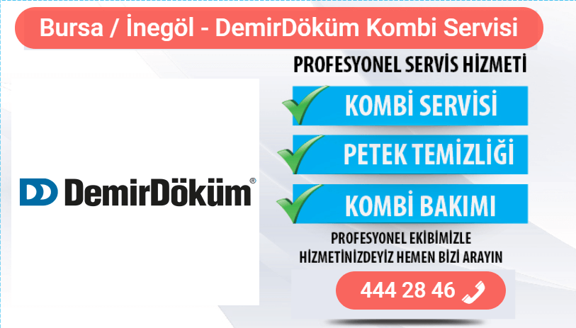 inegöl demirdöküm kombi bakımı