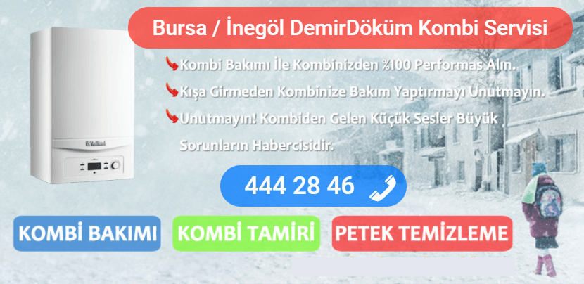 inegöl demirdöküm kombi tamiri