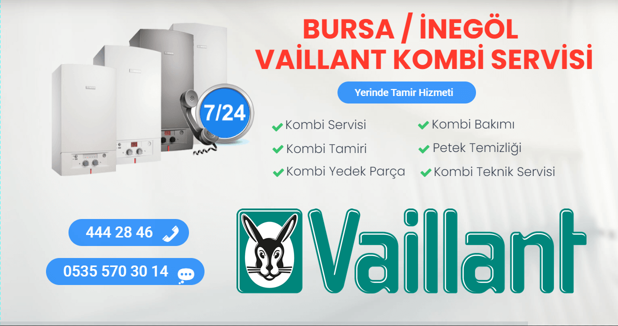 inegöl vaillant kombi servisi