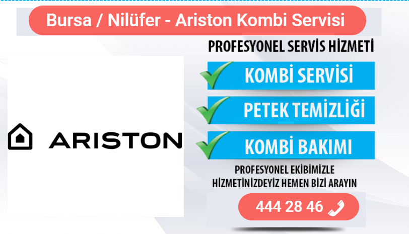 nilüfer ariston kombi bakımı