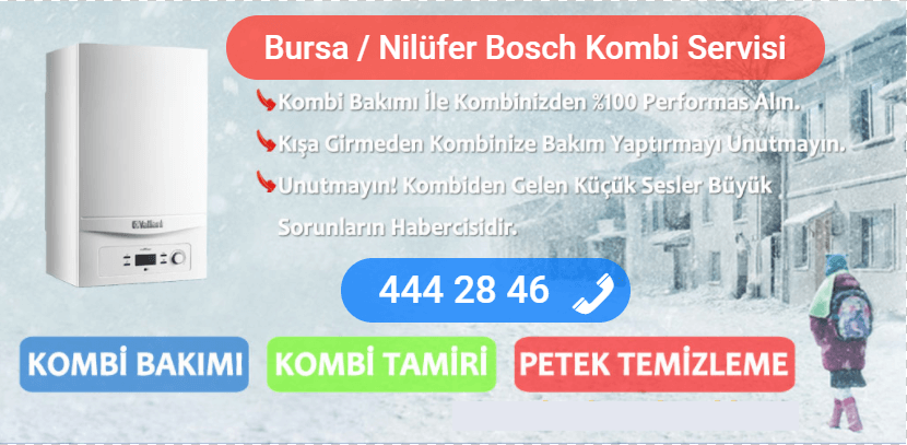 nilüfer bosch kombi tamiri