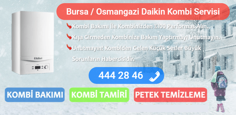 osmangazi daikin kombi tamiri