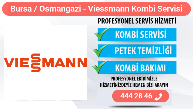 osmangazi viessmann kombi bakımı