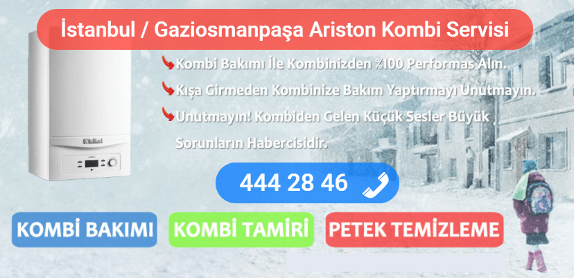 gaziosmanpaşa ariston kombi tamiri