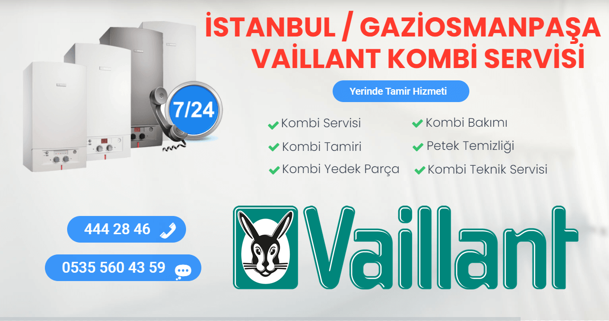 gaziosmanpaşa vaillant kombi servisi