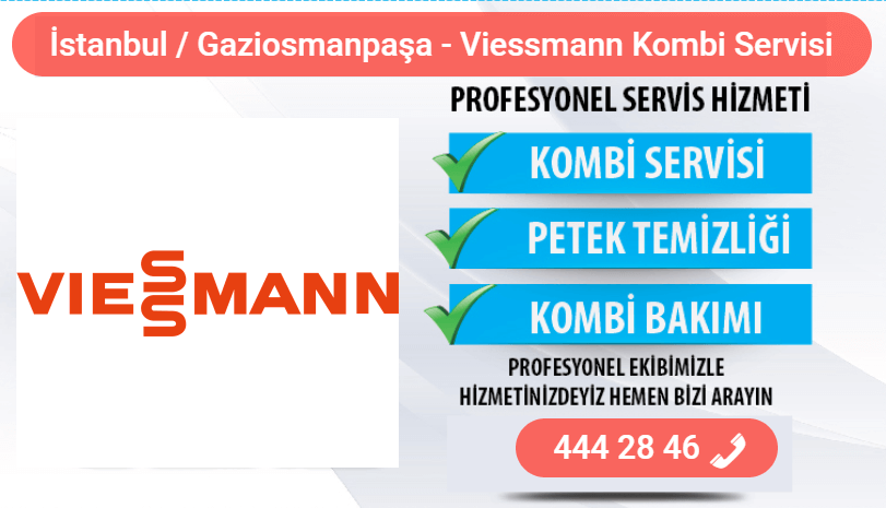 gaziosmanpaşa viessmann kombi bakımı