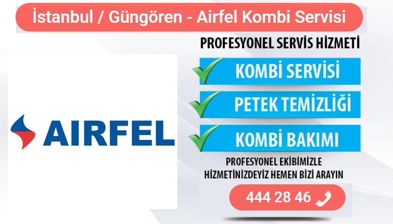 güngören airfel kombi bakımı