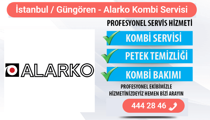 güngören alarko kombi bakımı