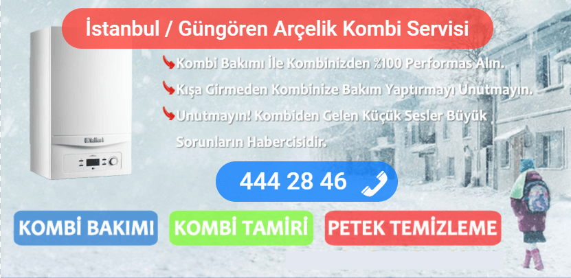 güngören arçelik kombi tamiri