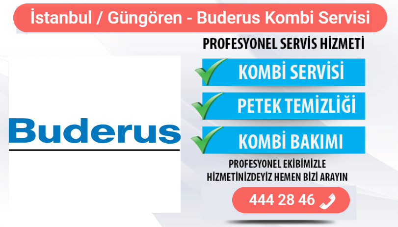 güngören buderus kombi bakımı