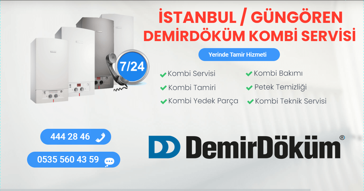 güngören demirdöküm kombi servisi