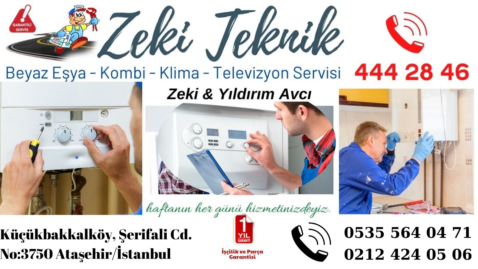 Küçükbakkalköy Kombi Servisi